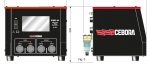 Консоль газовая APGC 466 системы плазменной резки Cebora схема