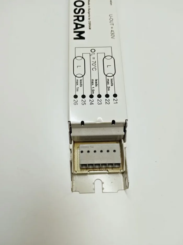 Балласт электронный osram qt-fit8 вид соединения