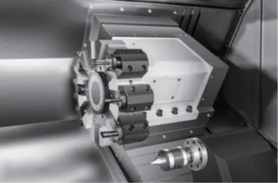 Токарный станок с ЧПУ TAIMAO CNC-520T Револьверная головка